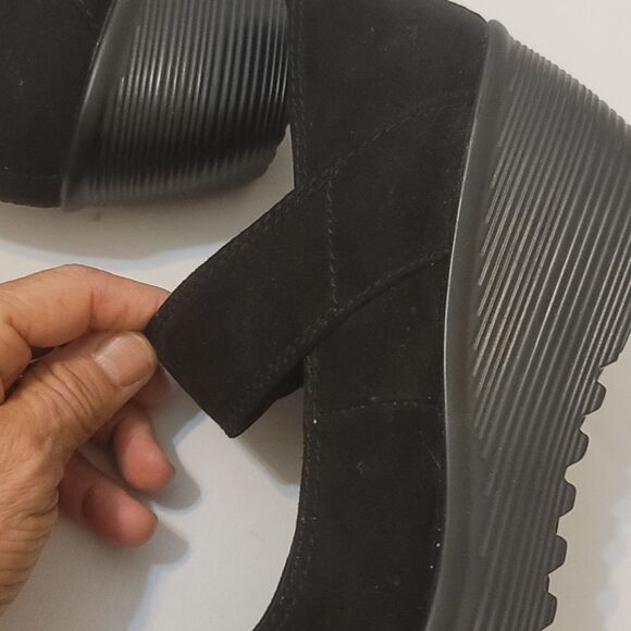 Cathy jean maryjane wedges size 8 - Picture 5 of 10